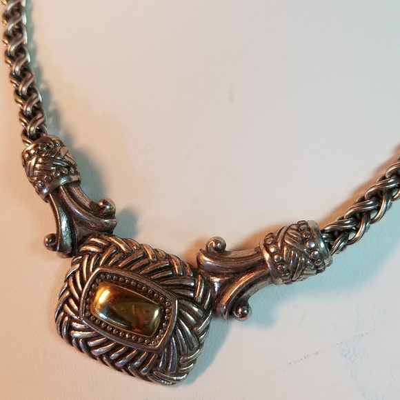 Brighton Silver and Gold Necklace - Picture 1 of 8